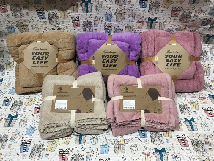 Подарочные полотенца разные