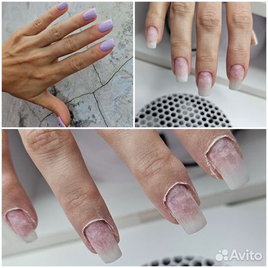 Модель на коррекцию маникюра