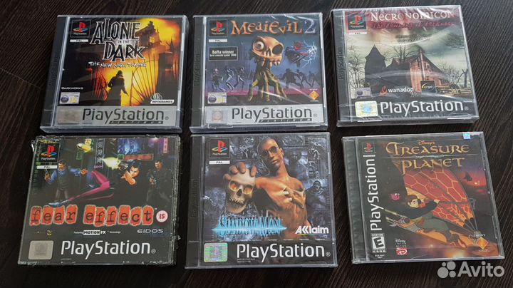 Оригинальные новые игры на Ps1