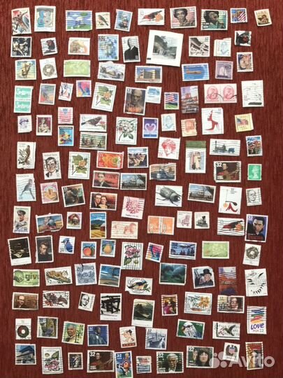 Марка почтовая США конверт филателия