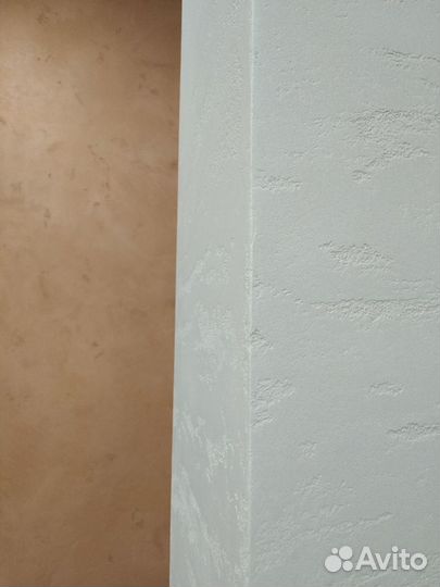 Нанесение декоративных штукатурок