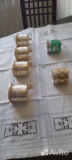 Подстаканники СССР винтаж