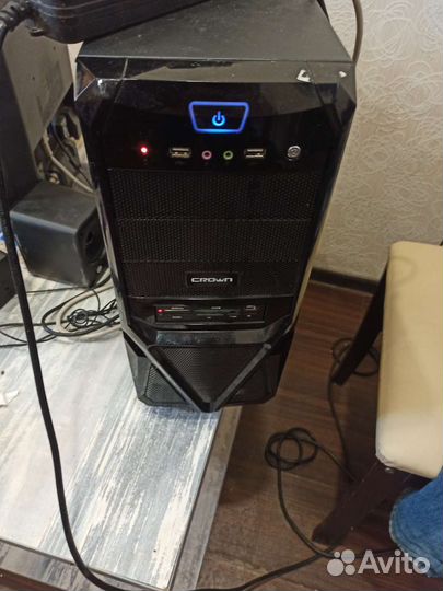 Компьютер 4 ядра,8gb,ssd 240 + монитор