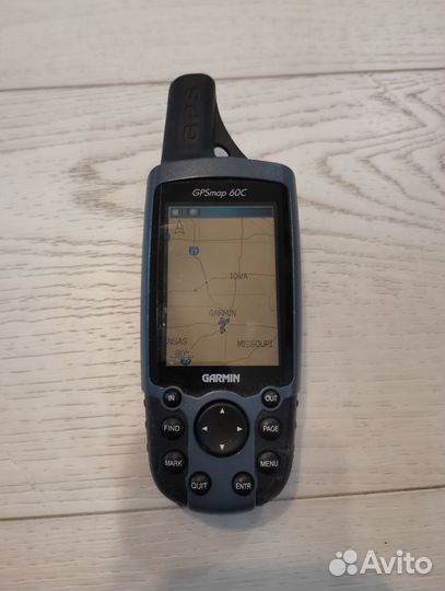 Навигатор Garmin GPSmap 60c