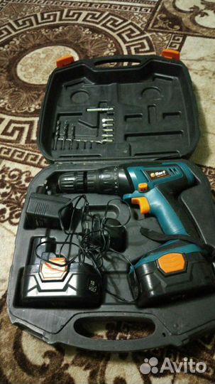 Аккумуляторная дрель, шуруповерт