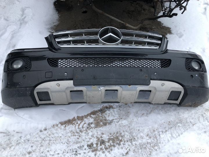Бампер передний Mercedes Benz W164