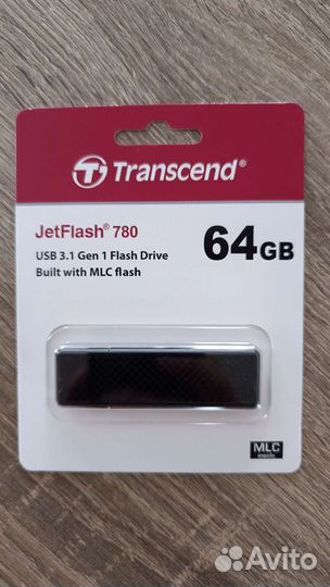 USB Флешка Transcend JetFlash 780 64 гб USB 3.1