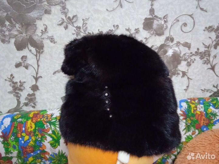 Шапка норковая женская