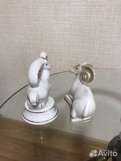 Статуэтки фарфоровые козы / овцы, барана офз