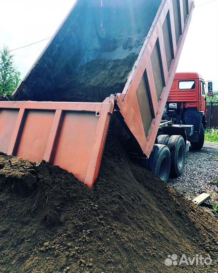 Песок карьерный