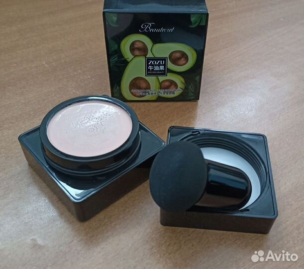 Тональный крем-кушон для лица с экстрактом авокадо