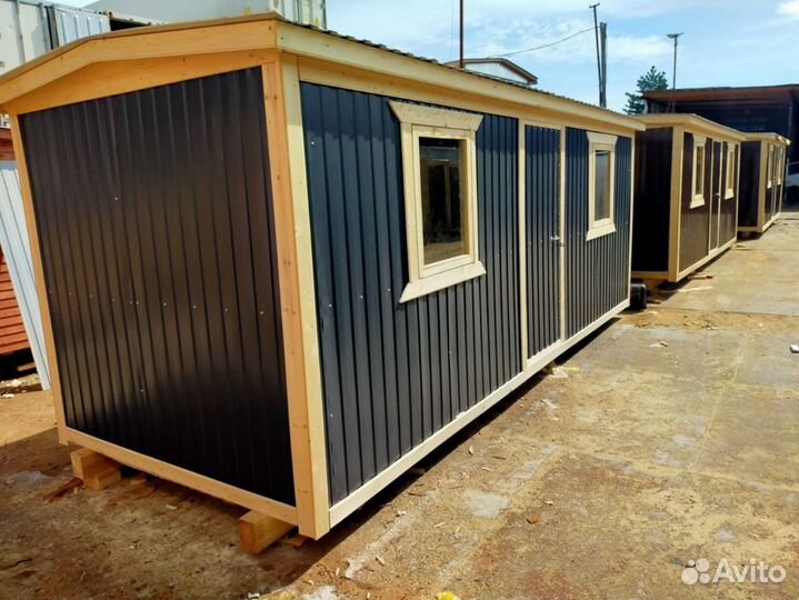 Новые деревянные бытовки с рассрочкой до 12 месяцев