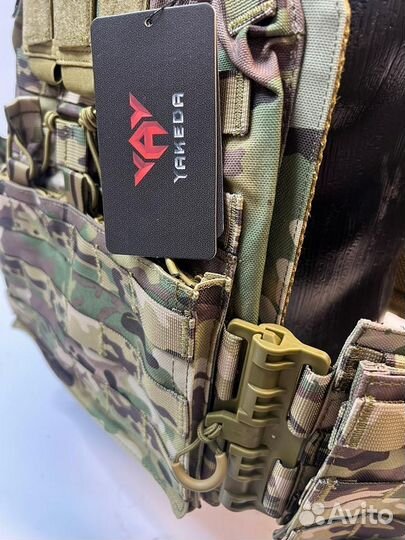 Бронежилет бр5 мультикам yakeda плитник+ бок плиты