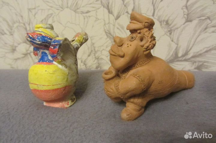 Трещетка,барабан,свистульки керамические