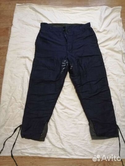 Брюки ватные