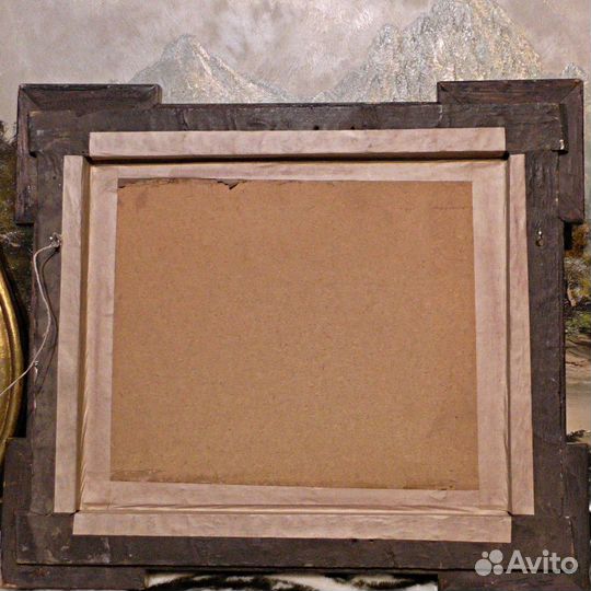 Картина.19 век.Голландия.Пейзаж.Мельница