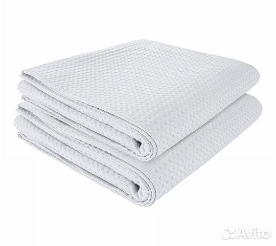 Комплект полотенец вафельных Home One 80х150 (2шт)