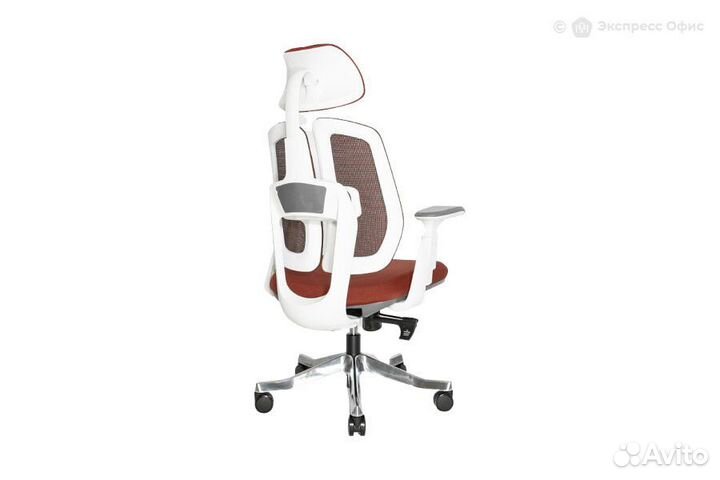 Кресло компьютерное ортопедическое Bionic white