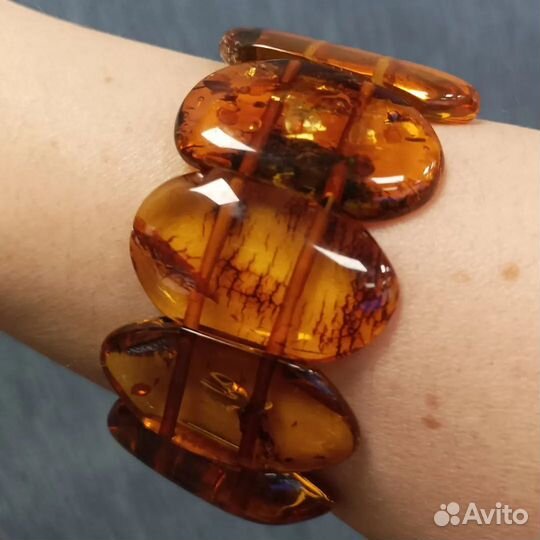Янтарный браслет