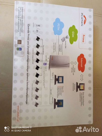 Атс GSM mini с IP Platan