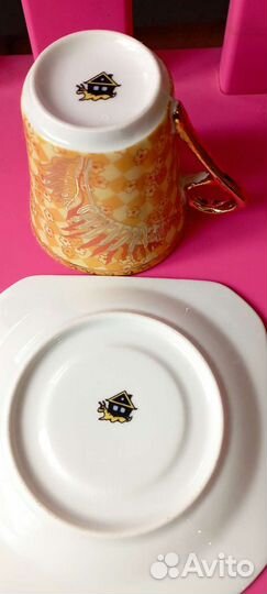 Чашка с блюдцем