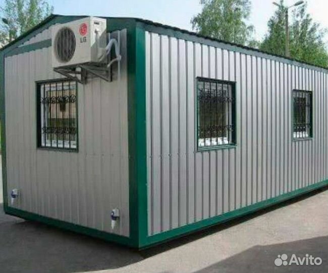 Бытовка 7 м строительная - (№3)