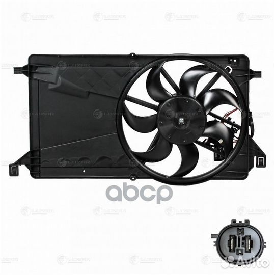 Э/вентилятор охл. с кожухом для а/м Ford Focus