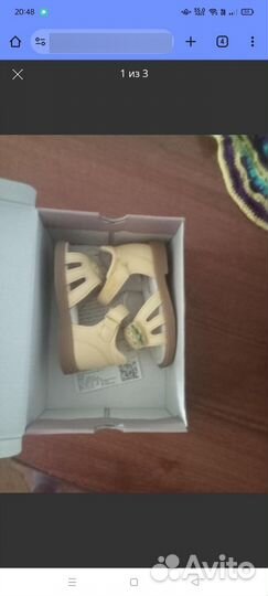 Сандалии для девочки20