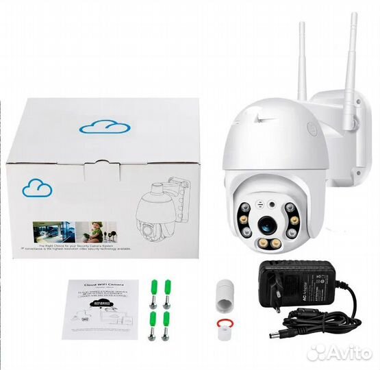 Умная Wi Fi Камера. Наблюдение со смартфона 3MP