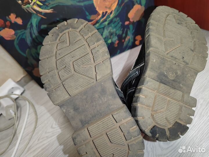 Ботинки демисезонные для девочки 27 размер