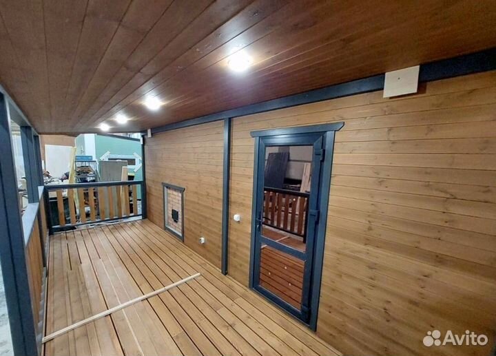 Баня под ключ новая