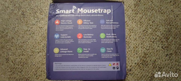 Мышеловка с WiFi (tuya управление)