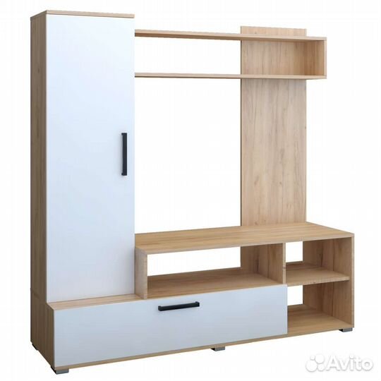 Гостиная Линда белый глянец