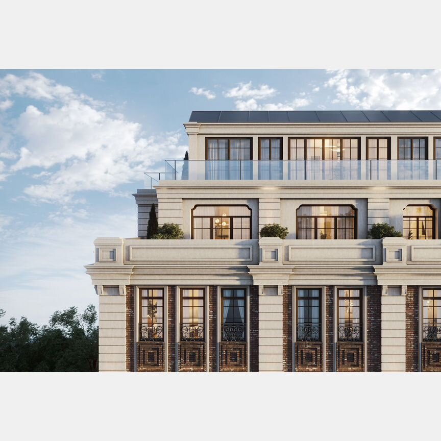 3-к. квартира, 110,9 м², 5/6 эт.