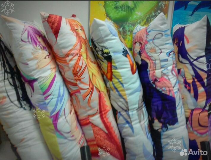 Дакимакура 50на150см (яркая)
