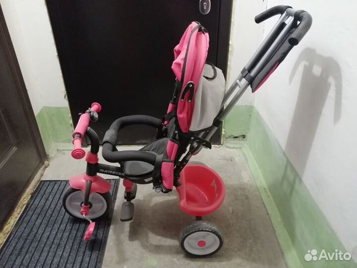 Детский велосипед коляска