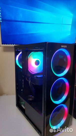 Игровой компьютер Intel core i3-12100F/16Gb/256Gb