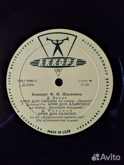 Виниловые пластинки