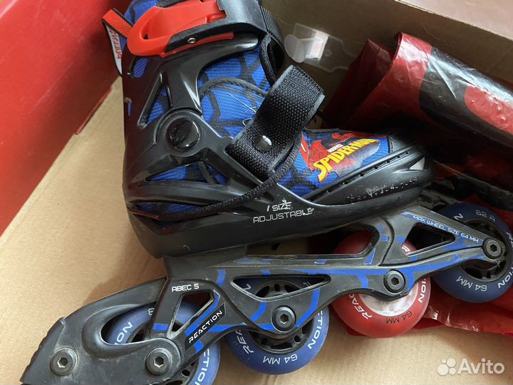 Роликовые коньки детские 26-31