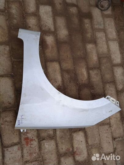 Крыло левое хендай солярис
