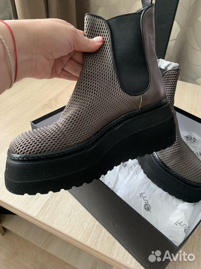 Ботинки женские 38 размер натуральная кожа