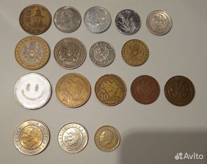 Обмен иностранными монетами