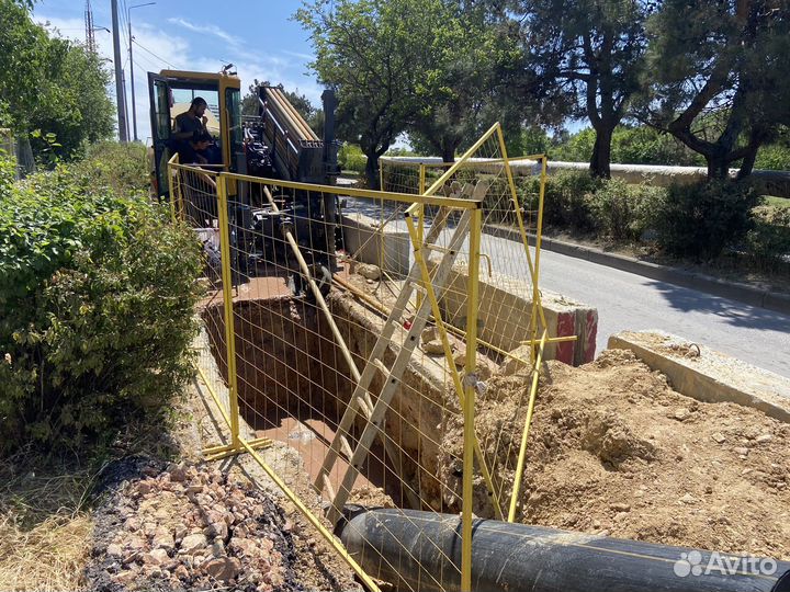 ГНБ горизонтально направленное бурение Прокол