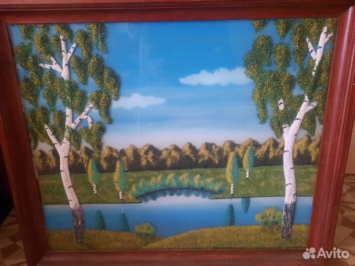 Интерьерная картина ручная работа