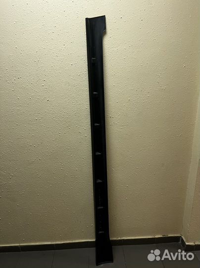 Накладка на пороги Зевс Хендай Солярис