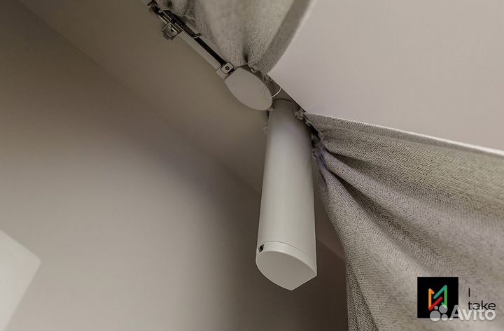 Электрокарниз для штор (голосовое управление)