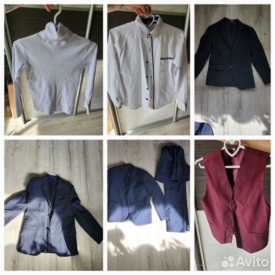 Жилеты,рубашки