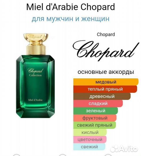 Miel d arabie chopard
