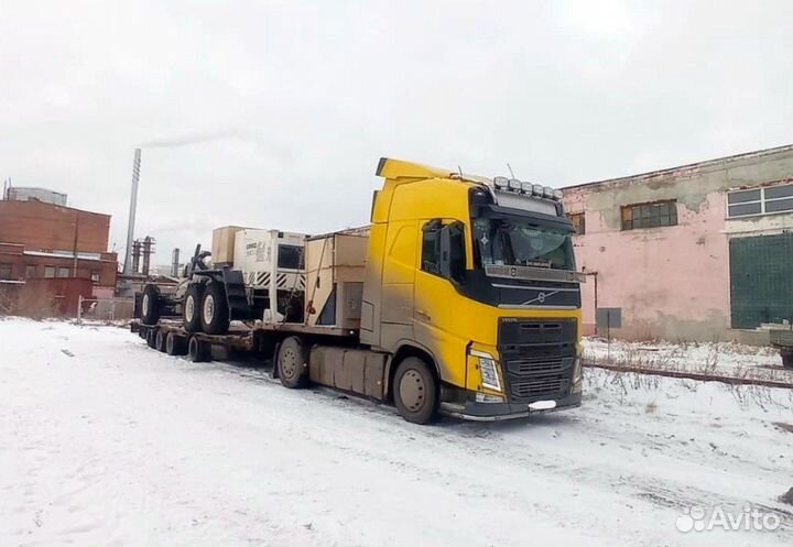 Низкорамный трал перевозка негабарита