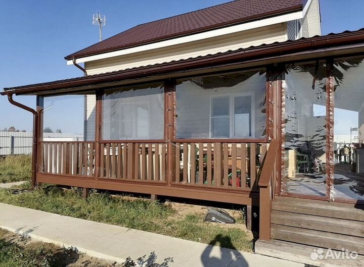 Окна мягкие на беседку, веранду